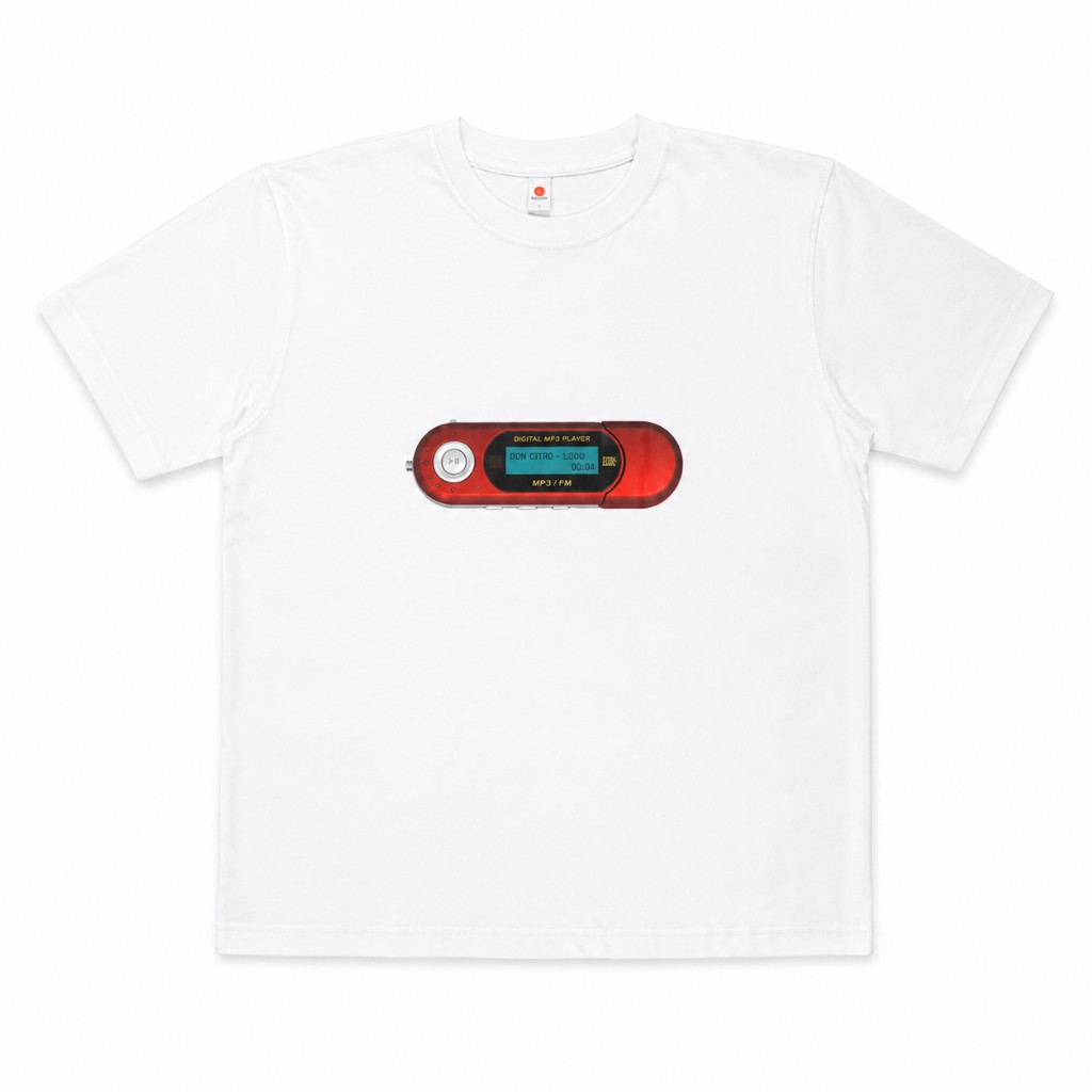 White tee front